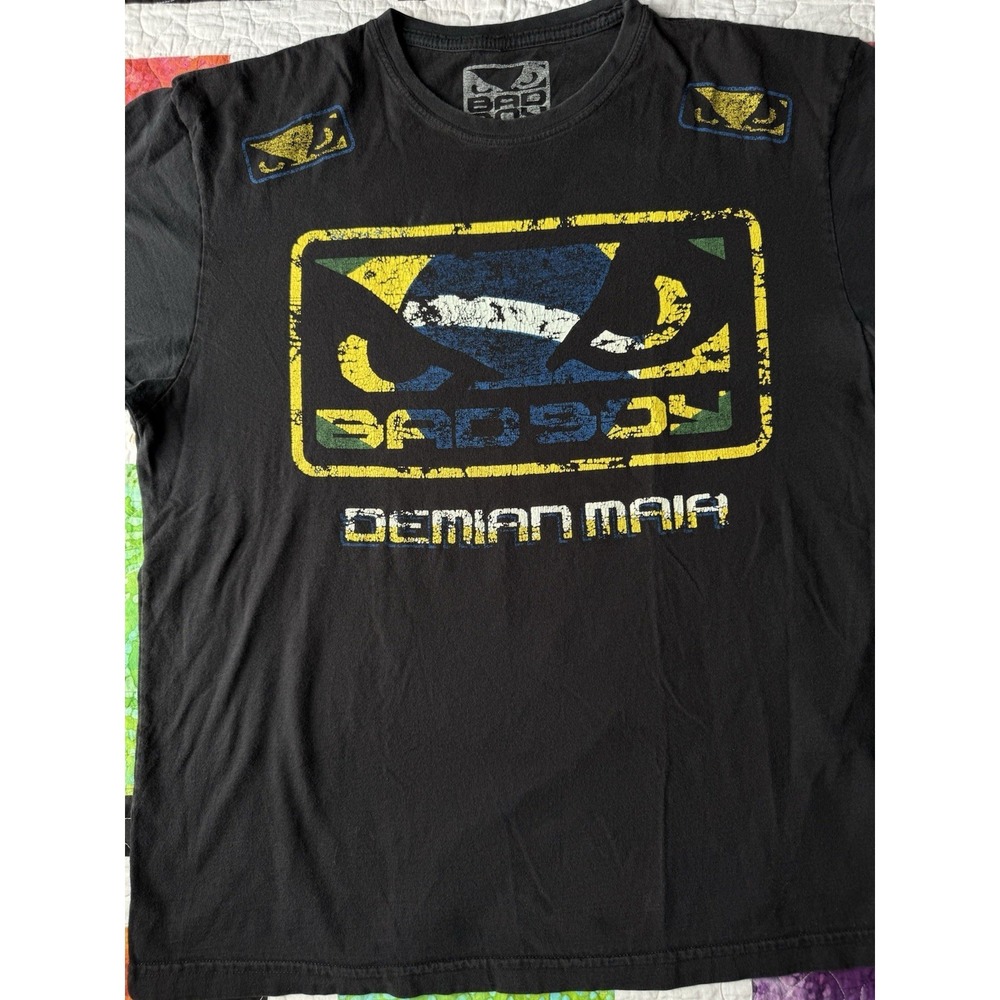 Bad Boy Demian Maia Pro Series UFC Walkout Shirt MMA Size Large Grande